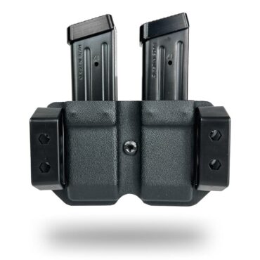 Double Stack 9/40 Dual Magazine Pouch Black